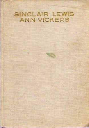 Sinclair Lewis: ANN VICKERS